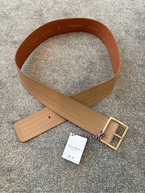Maison Boinet Nubuck Leather Belt